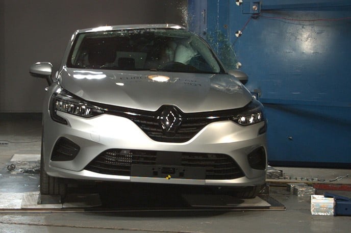 Renault Clio crash test