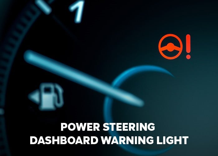 power steering warning light