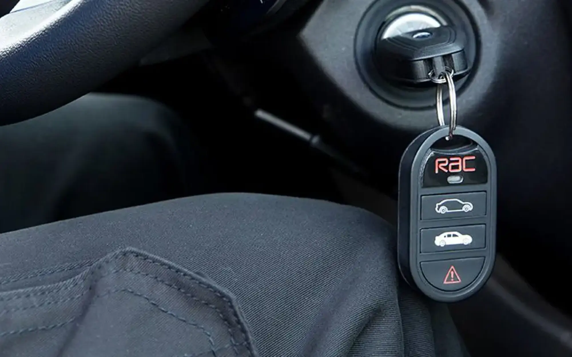 Keys in car